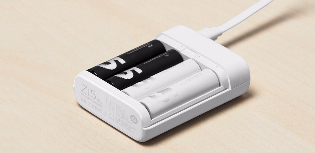 Xiaomi ZMI PB401 AA/AAA Battery Charger white