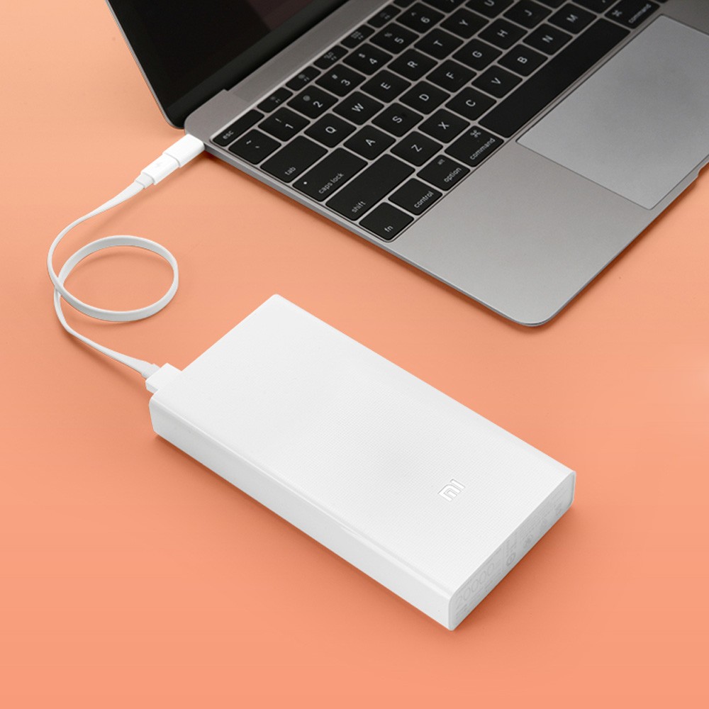 Индикатор заряда Xiaomi Mi Power Bank 20000mAh White 