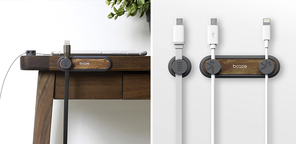 1 Xiaomi Bcase TUP2 Magnetic Absorption Cable Clip Dark Brown.jpg