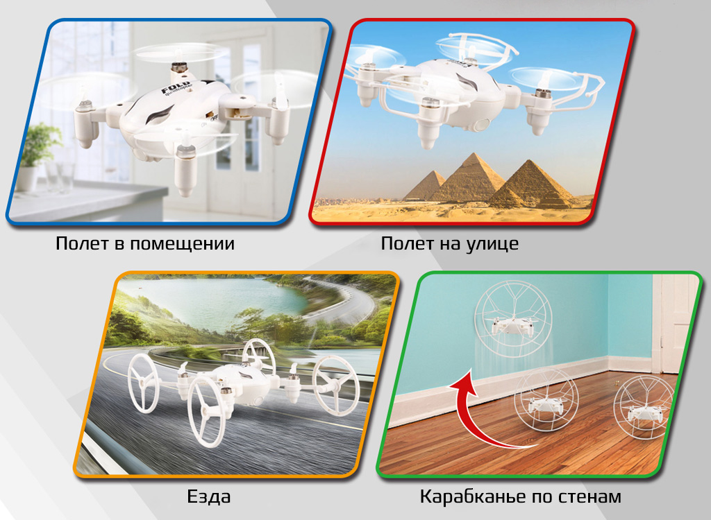 Квадрокоптер Folding Drone 5in1 - Дополнительные модули