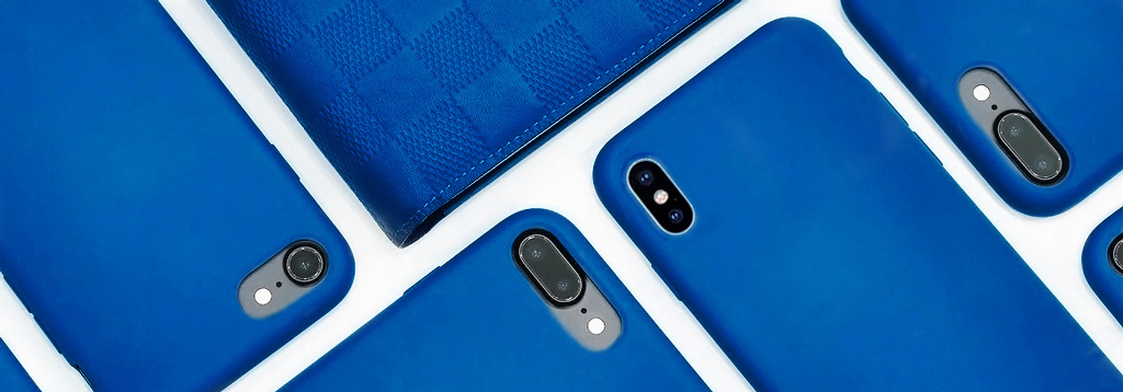 iPhone XS Max Silicon case Apple WS ультратонкий чехол синего цвета, выполненный из высокопрочного силикона