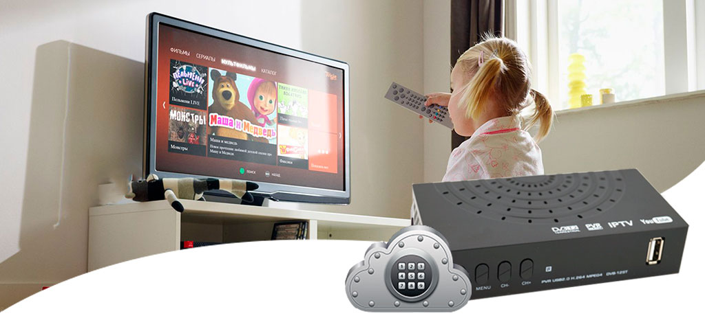 Цифровой DVB-T2 TV-тюнер DVB-125T - РОДИТЕЛЬСКИЙ КОНТРОЛЬ