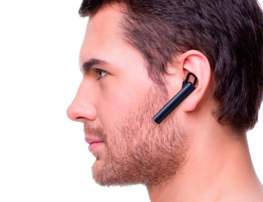 Наушники Xiaomi Mi Bluetooth Headset blue - три силиконовых накладки