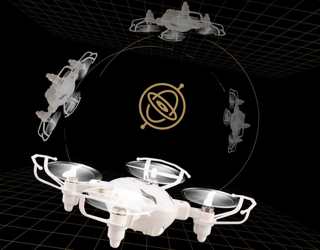 Квадрокоптер Folding Drone 5in1 - 6-осевой гироскоп