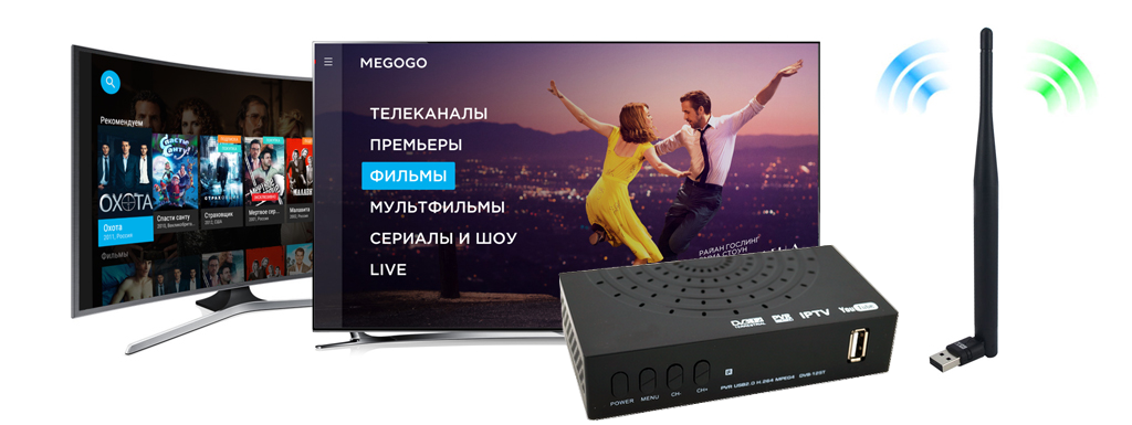 Цифровой DVB-T2 TV-тюнер DVB-125T - ПОДДЕРЖКА WI-FI АДАПТЕРА