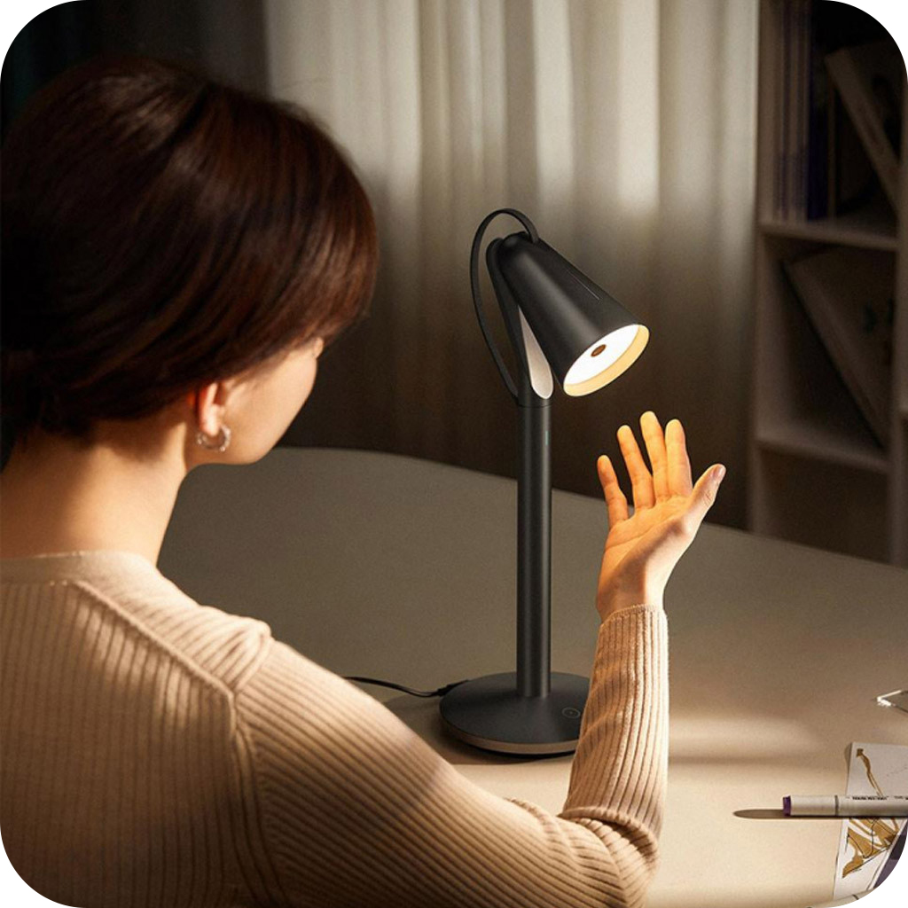 Xiaomi Mijia Pipi Lamp (MJPPD01ZM) Dark Gray pictura 2.jpg