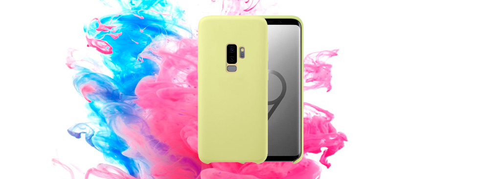 Чехол Samsung S9 Plus SILICONE COVER выполнен из высококачественного силикона
