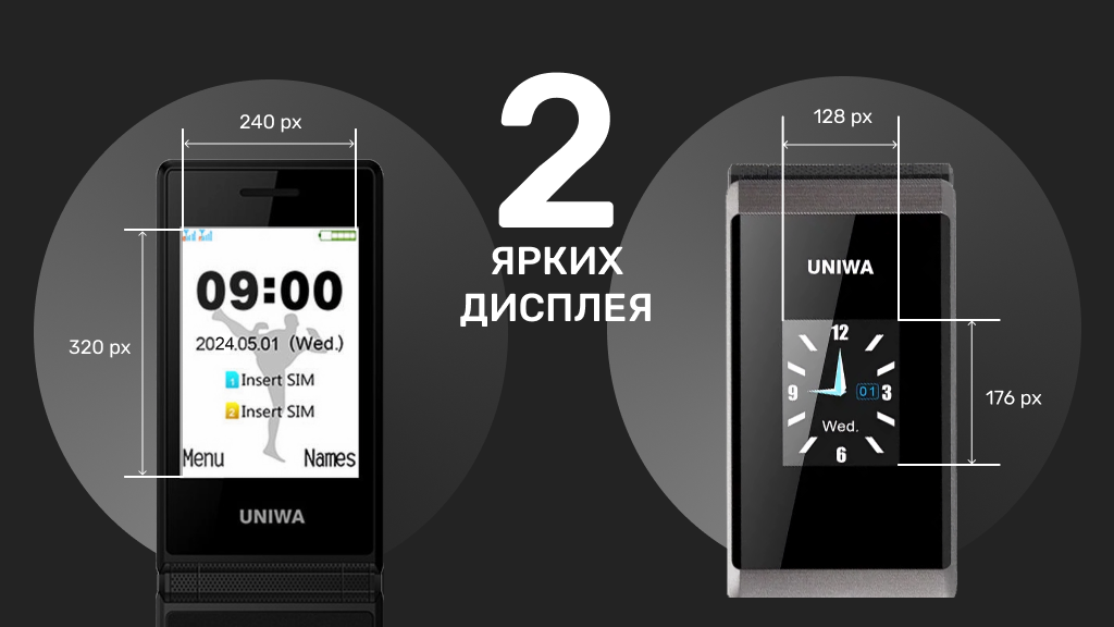 UNIWA X28 Gray