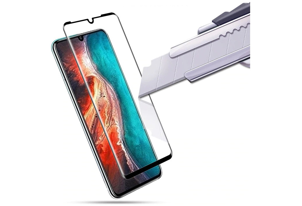 Защитное стекло Huawei P30 Lite с рамкой 9H Full Glue 