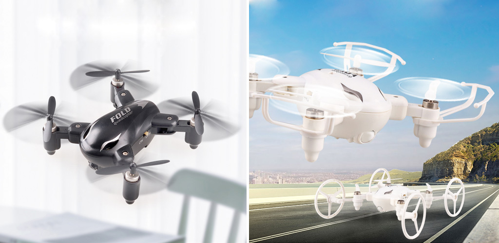 Квадрокоптер Folding Drone 5in1 - 2 скоростных режима