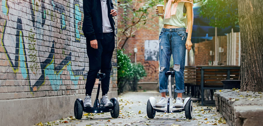 Мини-сегвей MINI-ROBOT скорость до 16 километров в час