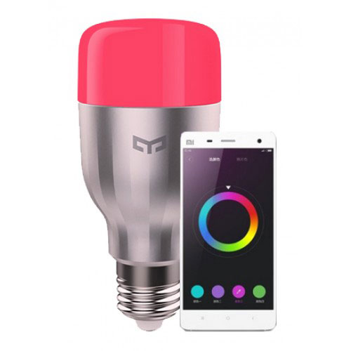 Управление со смартфона лампочкой Xiaomi Yeelight LED IPL E27