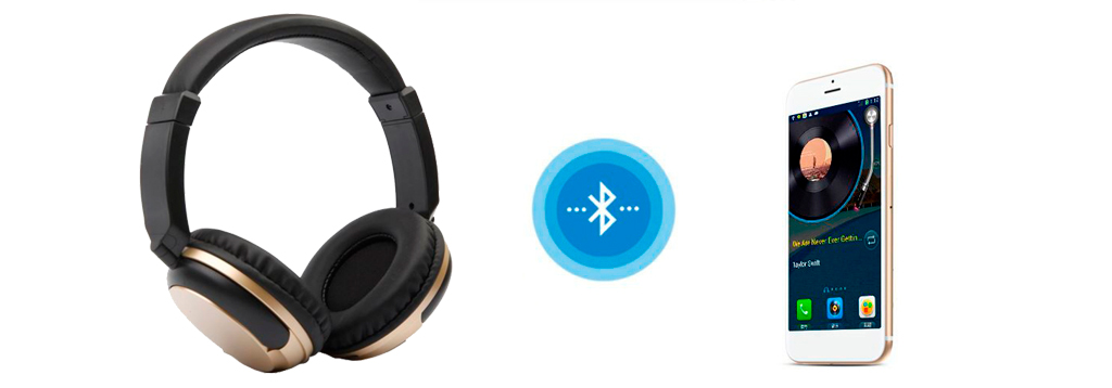 Наушники SC-BT900 синхронизируются со смартфоном через Bluetooth