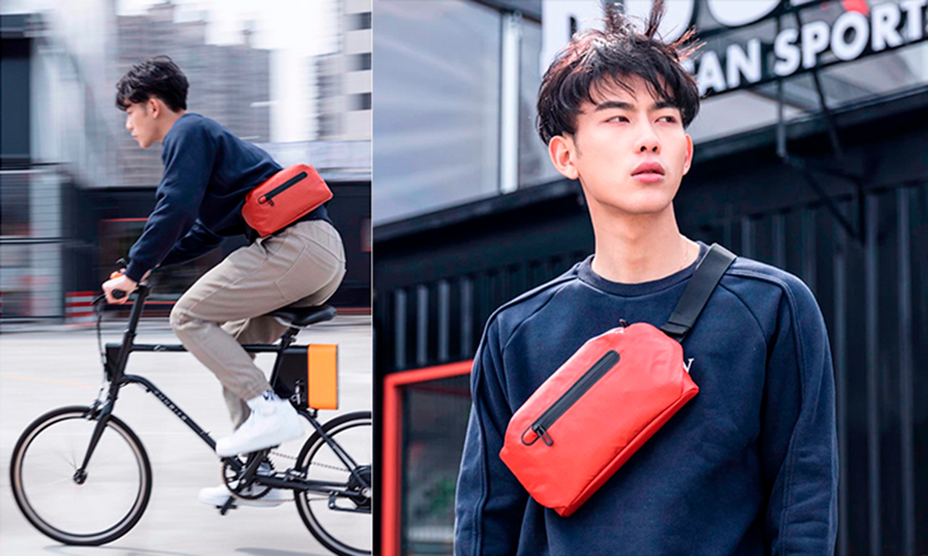 Xiaomi Fashion Pocket Bag выполнена в минималистичном дизайне