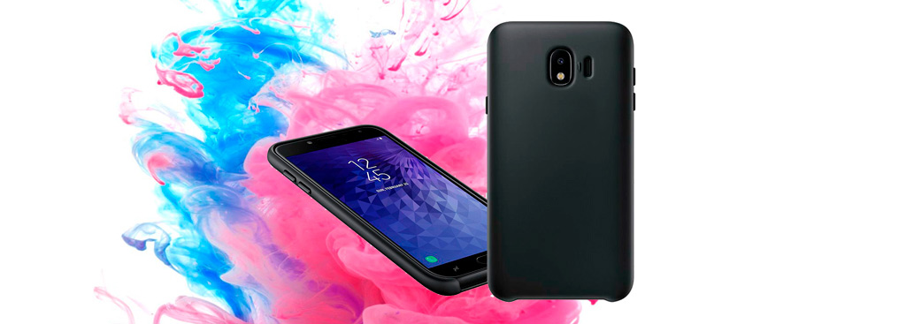 Чехол Samsung J4 (2018) SILICONE COVER выполнен из высококачественного силикона