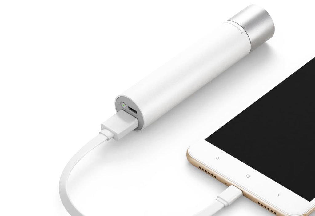 Портативный фонарик Xiaomi Portable Flashlight - Портативное зарядное устройство