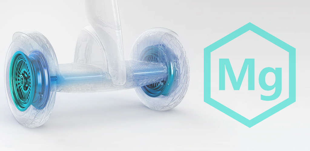 Мини-сигвей Ninebot miniPLUS - КАРКАС ИЗ МАГНИЕВОГО СПЛАВА
