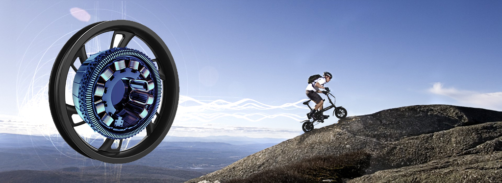 CARCAM E-Bike встроен электродвигатель мощностью 240 Вт