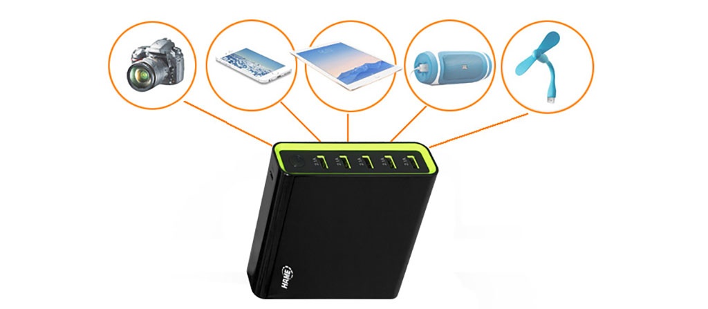 Power Bank H18 - внешний аккумулятор емкостью 20000мАч 