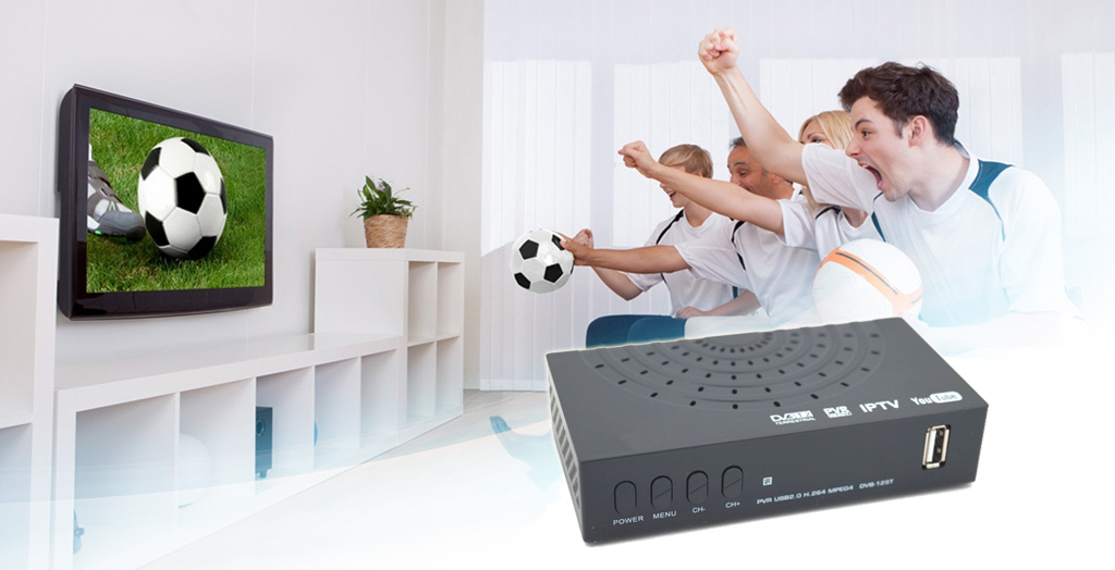 Цифровой DVB-T2 TV-тюнер DVB-128T