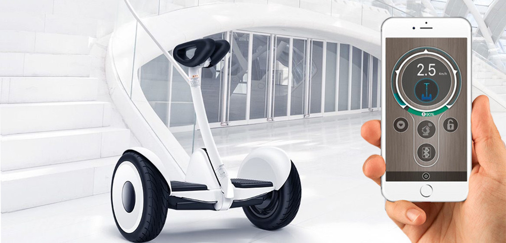 Мини-сегвей MINI-ROBOT специальное приложение «MIniROBOT» для Аndroid и iOS