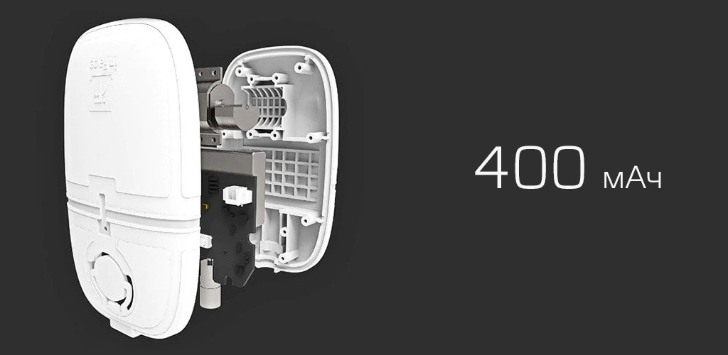 Xiaomi inFace Electronic Sonic Beauty Facial Grey - Емкий аккумулятор