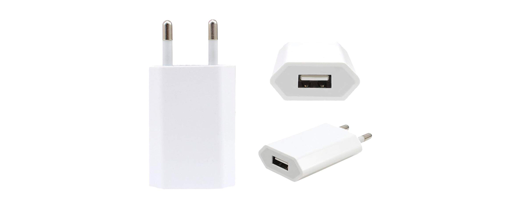 Переходник СЗУ на USB 1000Mah