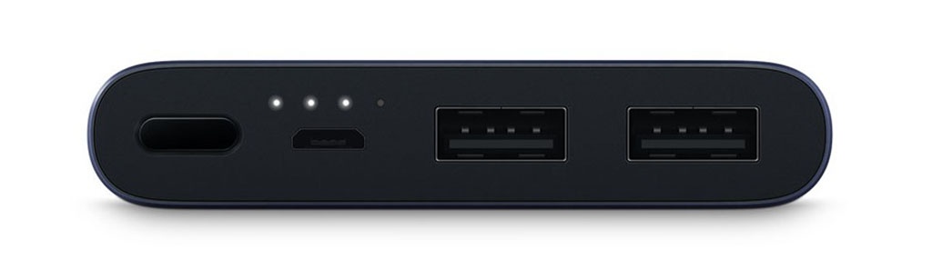 Xiaomi Mi Power Bank 10000mAh – индикатор заряда