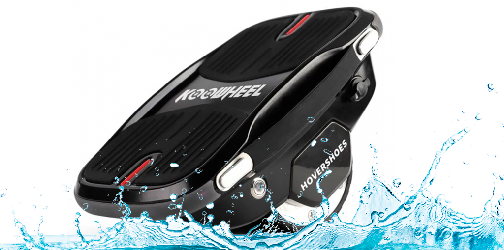 Гироскутер Koowheel Hovershoes обладает защитой от воды со степенью IP 65