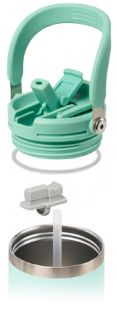 Купить Tyeso Vacuum Insulated Tumbler 600ml (01-01022-204) Green