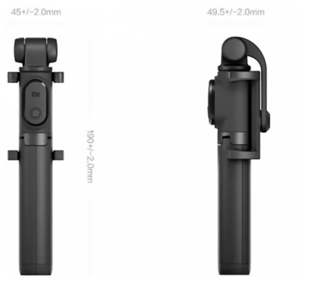 Купить Монопод-штатив для смартфона Xiaomi Mi Selfie Stick Tripod Black EU (XMZPG01YM)
