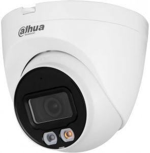 Купить Уличная купольная IP-видеокамера Full-color с ИИ 2Мп Dahua DH-IPC-HDW2249TP-S-IL-0280B