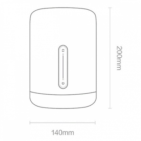 Купить Ночник Xiaomi Mi Bedside Lamp 2 EU (MJCTD02YL)