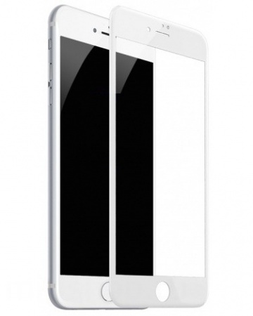 Купить Защитное стекло для iPhone 7 Plus / 8 Plus 5D 0.3mm без упаковки белый