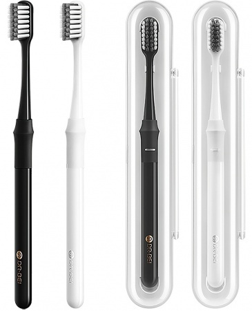 Купить Набор зубных щеток Xiaomi Dr.Bei Toothbrush Bamboo Version Soft (4 шт.)
