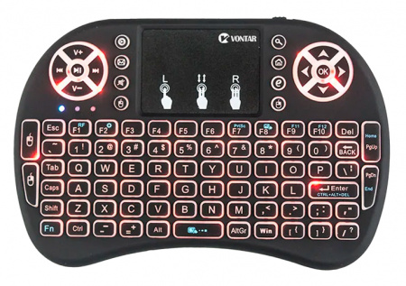 Купить Vontar I8+ Wireless Keyboard 2.4GHz Air Mouse Touchpad Handheld for Android TV BOX Mini PC Lion ver.
