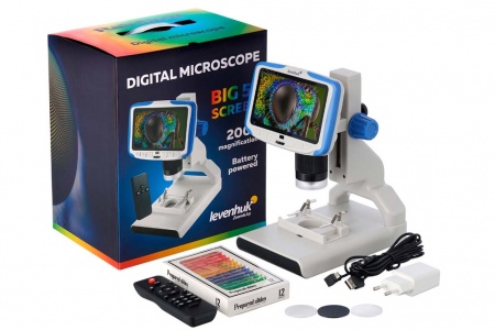 Купить Микроскоп цифровой Levenhuk Rainbow DM500 LCD