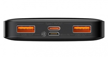 Купить Внешний аккумулятор Baseus Bipow Digital Display 10000mAh 20W Black (PPDML-L01)