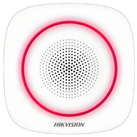Купить Беспроводной внутренний SIP-оповещатель Hikvision DS-PS1-II-WE Red Indicator
