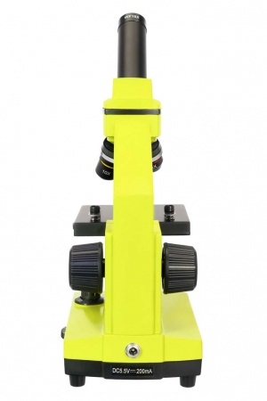 Купить (RU) Микроскоп Levenhuk Rainbow 2L PLUS Lime\Лайм