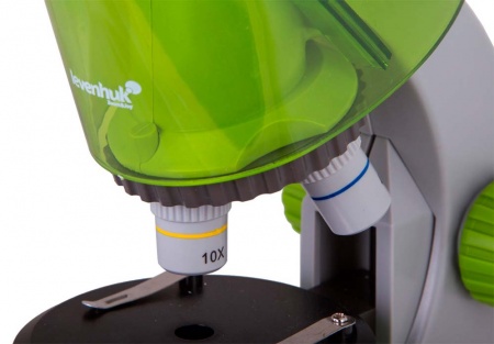 Купить (RU) Микроскоп Levenhuk LabZZ M101 Lime\Лайм