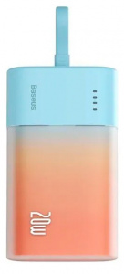 Купить Xiaomi Baseus Pocket Fast Charging Power Bank Lighting 5200 mAh (PPKDC05L) Orange