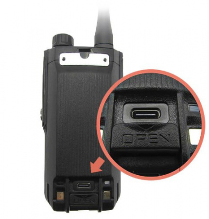 Купить Рация TYT TH-UV99 10W IP68 Type-C (136-174/300-340)MHz с поддержкой речных и морских частот