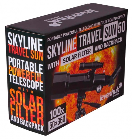 Купить Телескоп Levenhuk Skyline Travel Sun 50