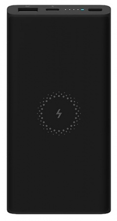 Купить Внешний аккумулятор с беспроводной з/у Xiaomi Mi Wireless Power Bank Youth Edition 10000mAh (WPB15PDZM) Black