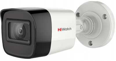 Купить 5Мп цилиндрическая HD-TVI-видеокамера с EXIR-подсветкой до 40м HiWatch DS-T520 (С) (3.6 mm)