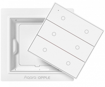 Купить Xiaomi Aqara Opple Wireless Scene Switch (6 клавиш) (WXCJKG13LM)