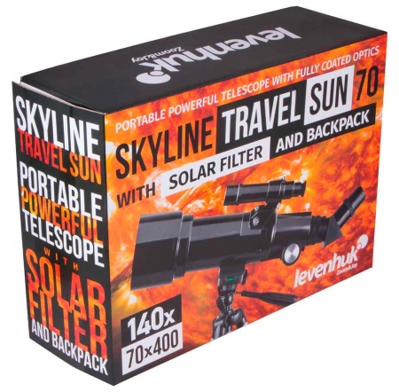 Купить Телескоп Levenhuk Skyline Travel Sun 70