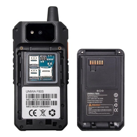 Купить Смартфон c функцией рации UNIWA F80S Black
