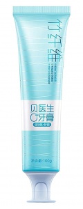 Купить Зубная паста Xiaomi Dr.Bei Bamboo Fiber Gum Protection Toothpaste Moisturizing (light blue)